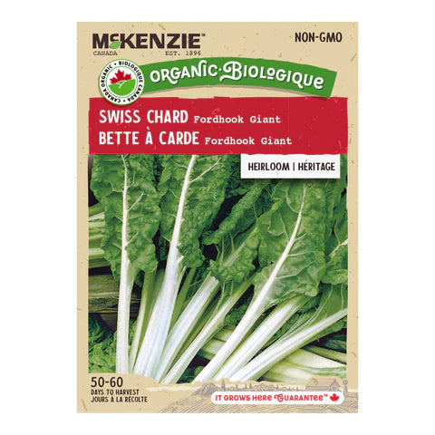 SEMENCES DE LEGUMES BIO: BETTE A CARDE - FORDHOOK GIANT