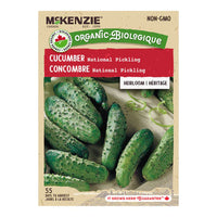 SEMENCES DE LÉGUMES BIO: CONCOMBRE - NATIONAL PICKLING