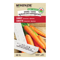 SEMENCES DE LEGUMES BIO: CAROTTE - SCARLET NANTES EN RUBAN