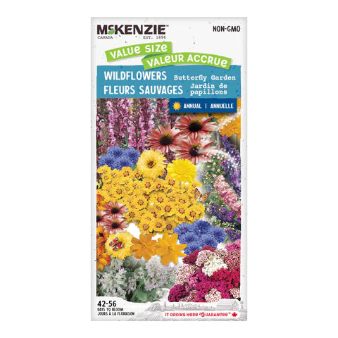 FLOWER SEEDS: WILDFLOWERS - BIRDS AND BUTTERFLIES MIX