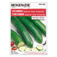 SEMENCES DE LEGUMES: CONCOMBRE - ENGLISH LONG TELEGRAPH