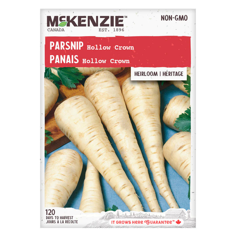 VEGETABLE SEEDS: PARSNIP - HOLLOW CROWN
