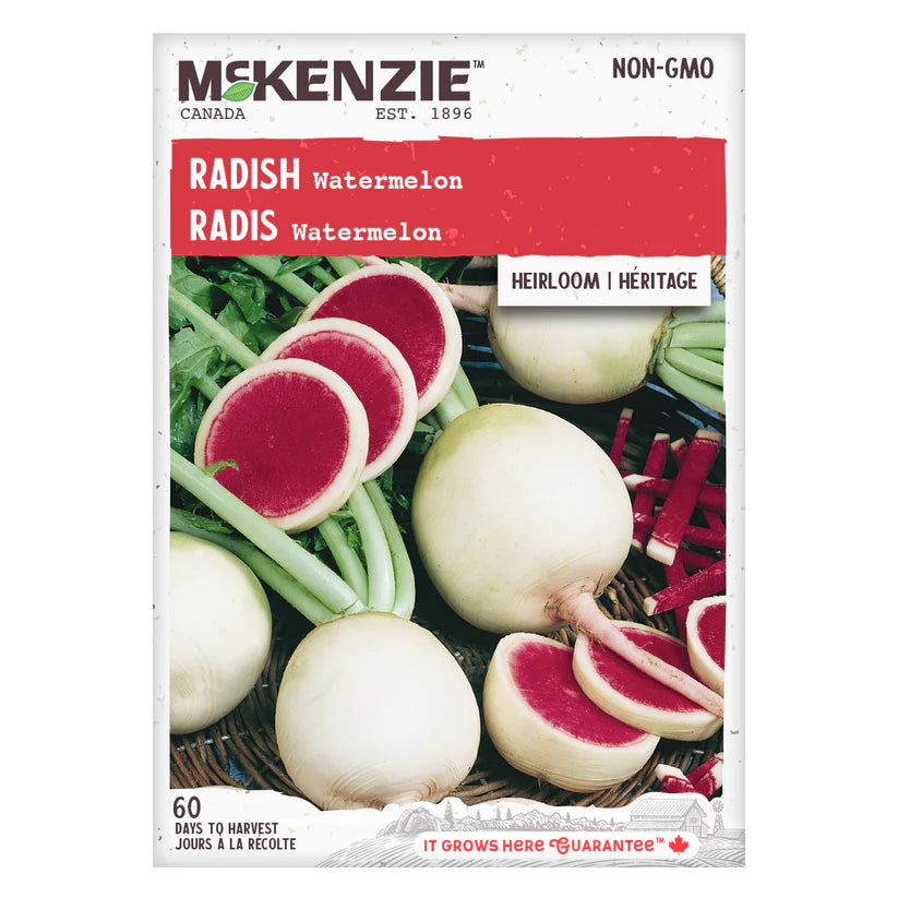 VEGETABLE SEEDS: RADISH - WATERMELON