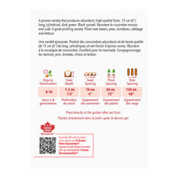SEMENCES DE LEGUMES: CONCOMBRE - NATIONAL PICKLING