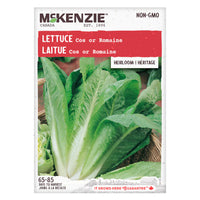 SEMENCES DE LEGUMES: LAITUE - ROMAINE