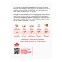 SEMENCES DE LEGUMES: POIS - DES NEIGES COSSE COMESTIBLE