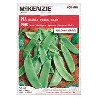 SEMENCES DE LEGUMES: POIS - DES NEIGES COSSE COMESTIBLE
