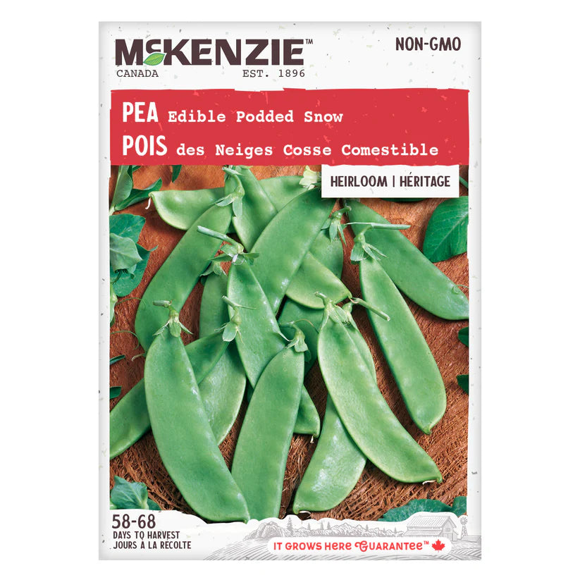 VEGETABLE SEEDS: PEA - SNOW PEA EDIBLE POD
