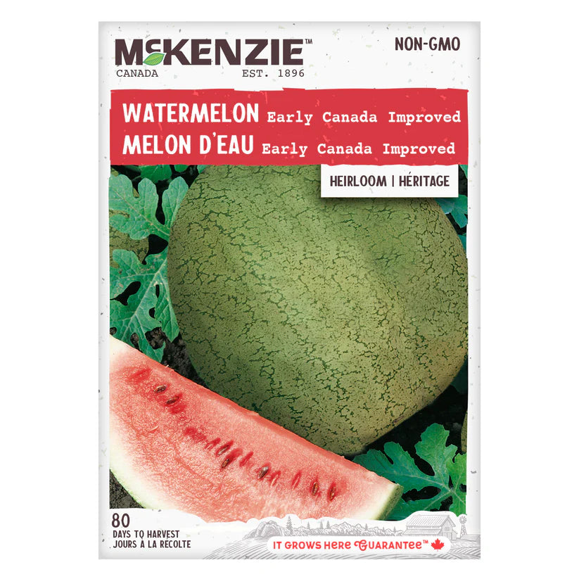 FRUIT SEEDS - WATERMELON - EARLY CANADA IMPROVED
