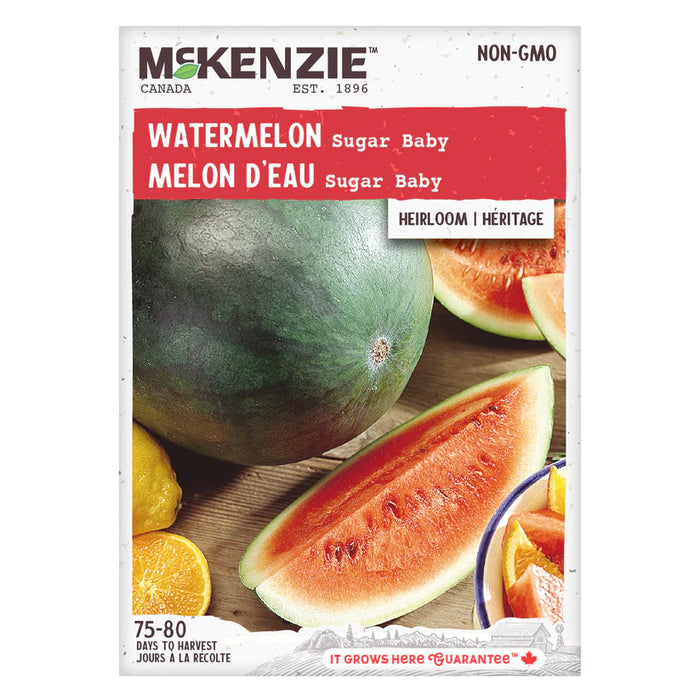 SEMENCES DE FRUITS: MELON D'EAU - SUGAR BABY