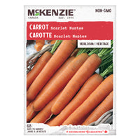 SEMENCES DE LEGUMES: CAROTTE - SCARLET NANTES