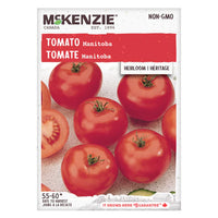 SEMENCES DE LEGUMES: TOMATE - MANITOBA