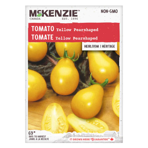 VEGETABLE SEEDS: TOMATO - YELLOW PEARSHAPED