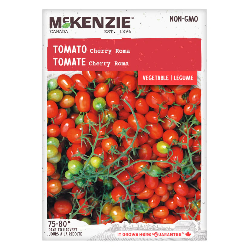 VEGETABLE SEEDS: TOMATO - CHERRY ROMA