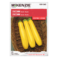 SEMENCES DE LEGUMES: ZUCCHINI - GOLD RUSH