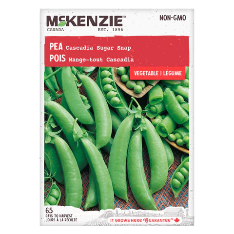 VEGETABLE SEEDS: PEA - CASCADIA (SUGAR SNAP)