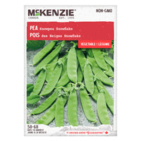 SEMENCES DE LEGUMES: POIS - DES NEIGES SNOWFLAKE
