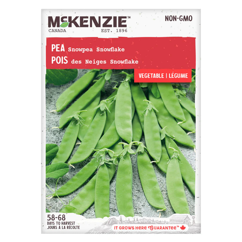 VEGETABLE SEEDS: PEAS - SNOWFLAKE SNOW PEA