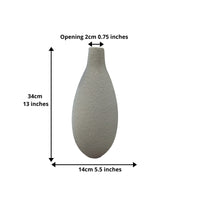 VASE MOJAVE EN CIMENT DÉCORATIF ÉTANCHE POUR INTÉRIEUR ESTHÉTIQUEMENT CONTEMPORAINE