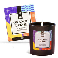 BOUGIE CISOLEE ORANGE PEKOE SAGE BOIS BRULAGE LENT DETENTE