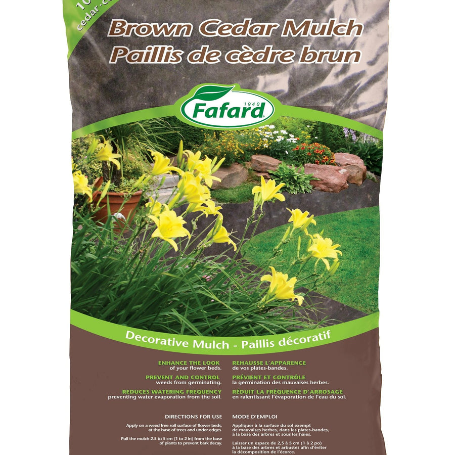 CEDAR MULCH - BROWN