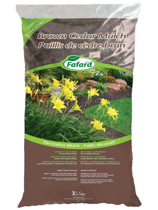 PAILLIS DE CÈDRE - BRUN