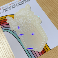 AUTOCOLLANT ATTRAPE-SOLEIL JARDIN DE POCHE