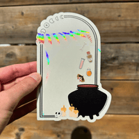 AUTOCOLLANT VERRE SANS RESIDU DECORATION POTION MAGIC