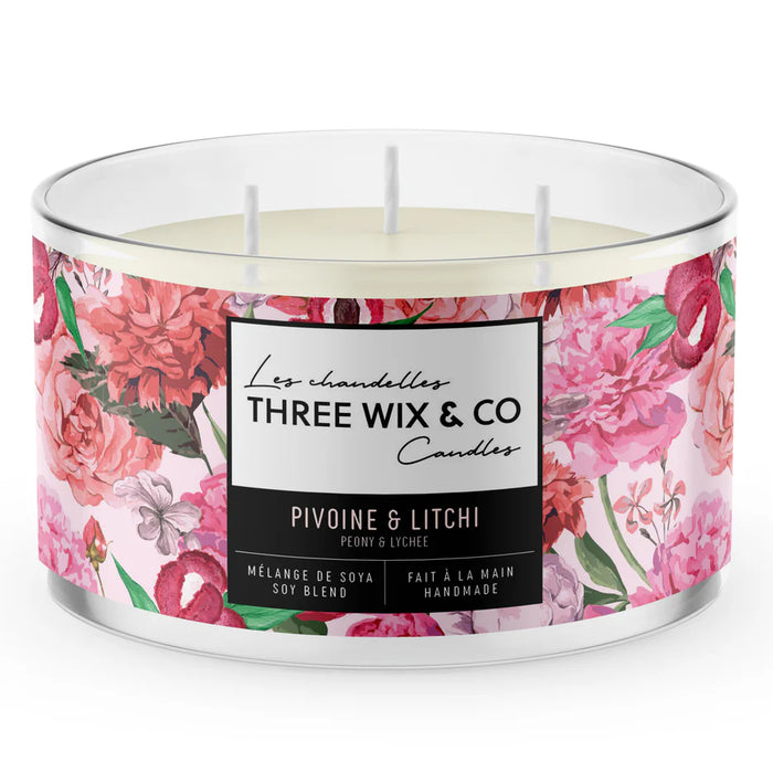 CHANDELLE - PIVOINE & LITCHI