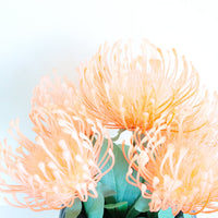 FAUX FLOWER BOUQUET IN POT RUSTIC INTERIOR DECORATION