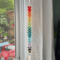 PRISME ARC EN CIEL DISPERSION LUMIÈRE DÉCO MAISON MAGIQUE