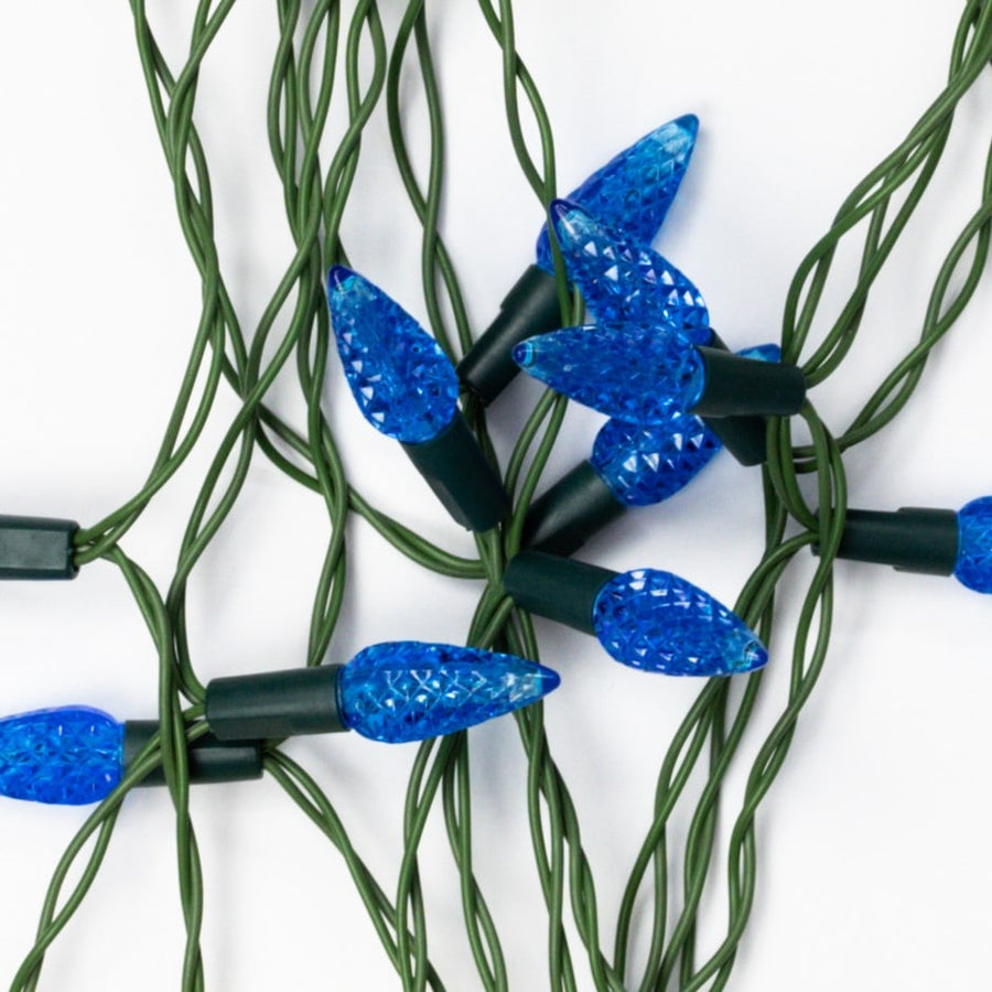 60 BLUE LIGHTS: 10 GARLANDS