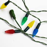 60 LUMIÈRES MULTICOLORES : 10 GUIRLANDES