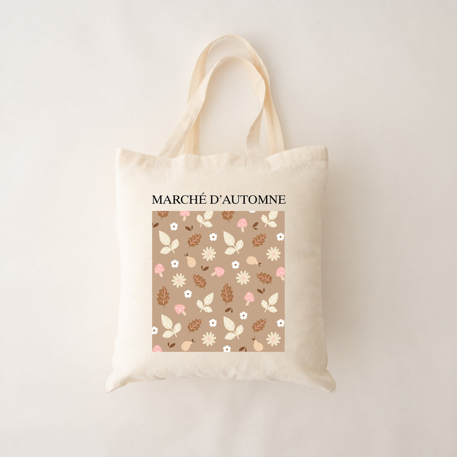 SAC REUTILISABLE -  MARCHÉ D `AUTOMNE