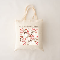SAC REUTILISABLE COTON BIO AUTOMNE