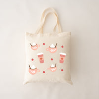 SAC COTON BIO RÉUTILISABLE – PUMPKIN SPICE LATTE