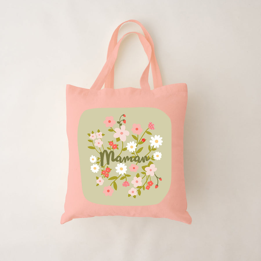 Pink reusable bag - Bloom Mom