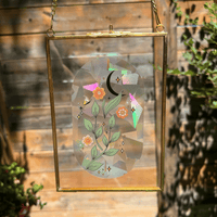 AUTOCOLLANT SOLAIRE MIDNIGHT SPROUT DECOR FENETRE MAGIQUE