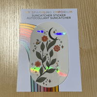AUTOCOLLANT SOLAIRE MIDNIGHT SPROUT DECOR FENETRE MAGIQUE