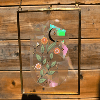 AUTOCOLLANT SOLAIRE MIDNIGHT SPROUT DECOR FENETRE MAGIQUE