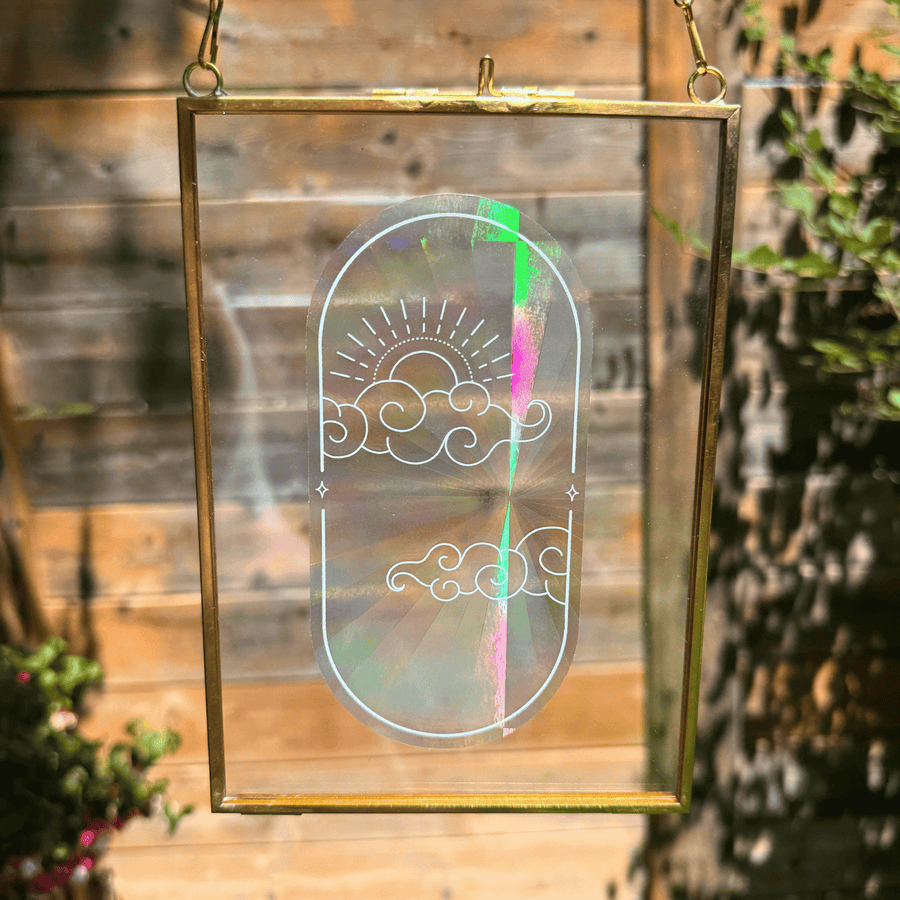 SUPERBE STICKER FENETRE AMOVIBLE DECORATION MAISON