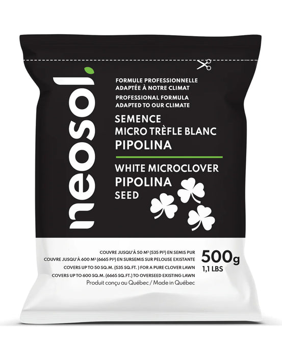 SEMENCES MICRO TRÈFLES BLANC PIPOLINA 500G