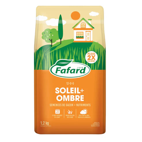 SEMENCE GAZON SOLEIL + OMBRE FAFARD