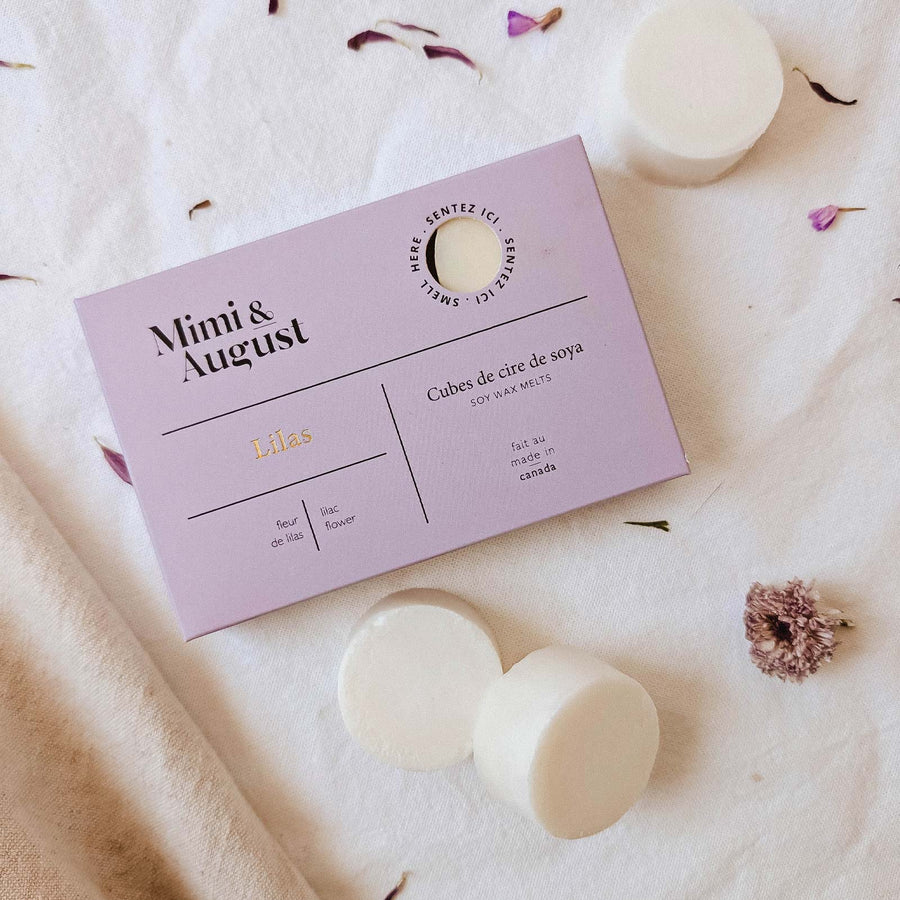 WAX MELTS SOJA PREMIUM PARFUM LILAS SERENITE MAISON