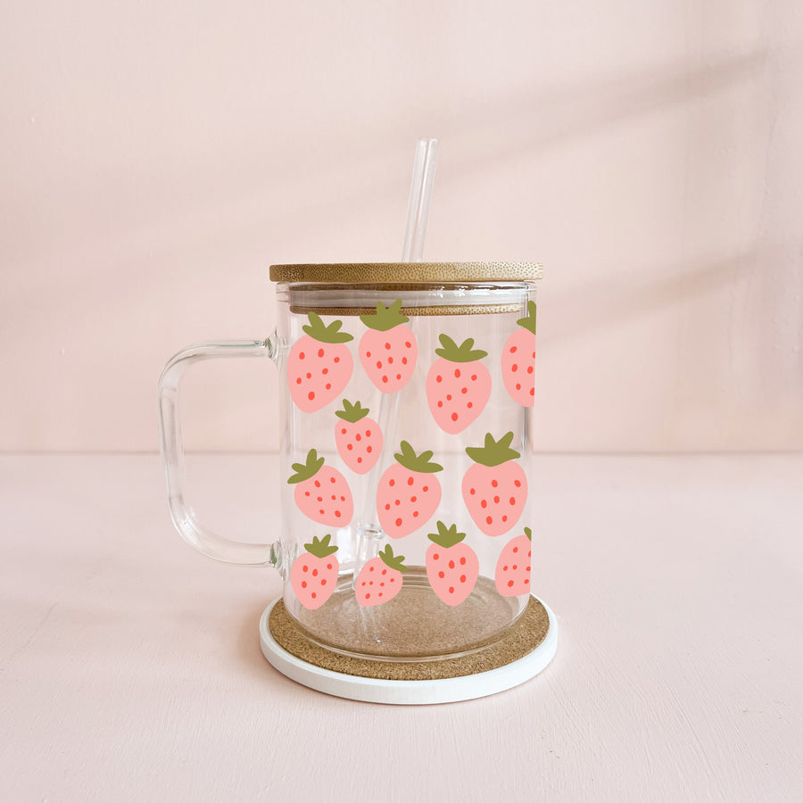 BOHO MUG 17 OZ - STRAWBERRY FIELD