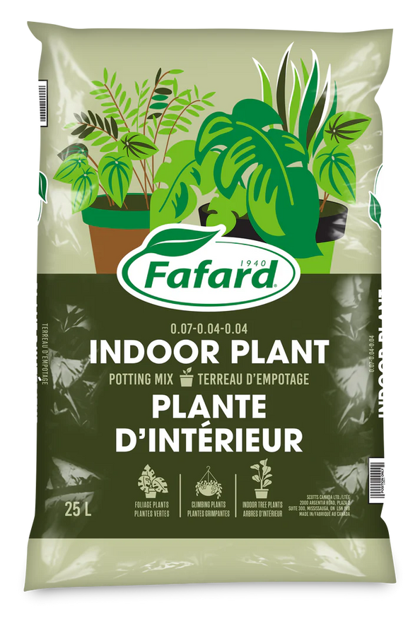 TERREAU D'EMPOTAGE POUR PLANTES D’INTÉRIEUR