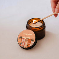 BOUGIE PARFUMÉE TOPAZE AU SANDALWOOD ET VANILLE DÉCO MAISON