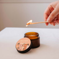 BOUGIE PARFUMÉE TOPAZE AU SANDALWOOD ET VANILLE DÉCO MAISON