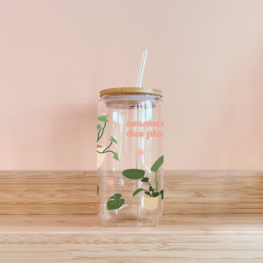 VERRE BOHO- AMOUREUSE DES PLANTES