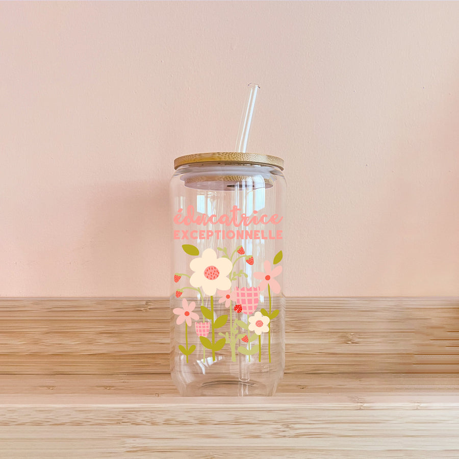 VERRE ÉDUATRICE EXCEPTIONNELLE - CADEAU MERCI